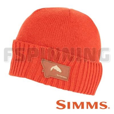 Шапка Simms Big Sky Wool Beanie (Simms Orange) - купить в интернет-магазине в Москве
