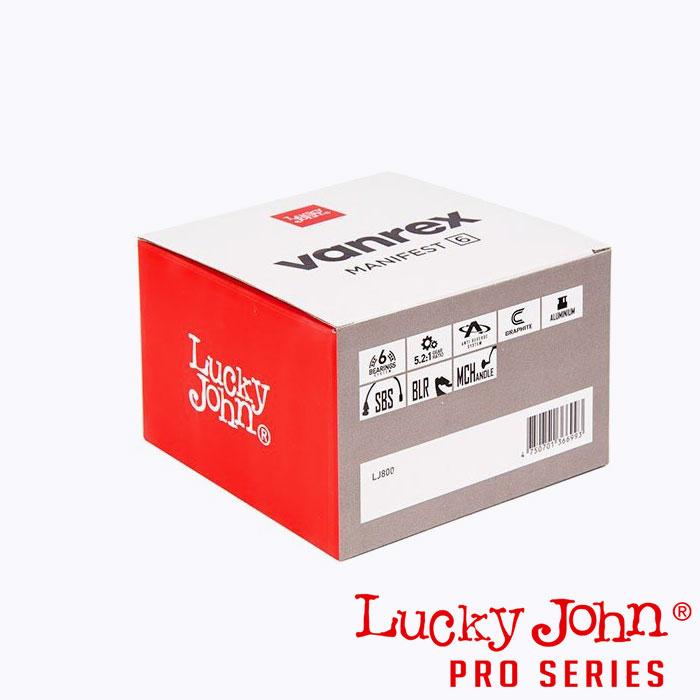 Катушка безынерционная Lucky John Vanrex Manifest 6 4000FD - купить в интернет-магазине в Москве