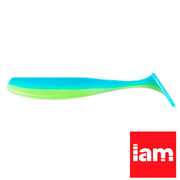 Силиконовые приманки Iam Drop 74 мм F12, 6 шт