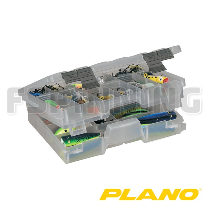 Коробка двухуровневая Plano 460000 2-Tier Organizer Medium Smoke