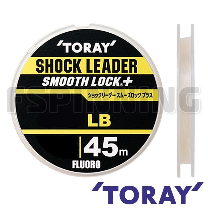 Флюорокарбон Toray Shoсk Leader Smooth Lock Plus 45m #3.5 16lb 0.310mm - купить в интернет-магазине в Москве