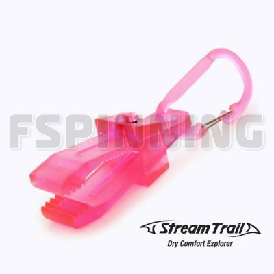 Прищепка с карабином Stream Trail Hung Up Skeleton Pink
