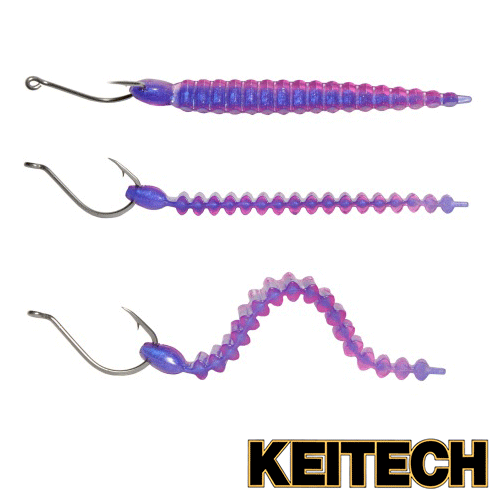 Мягкие приманки Keitech Custom Leech 3 111C - купить в Москве