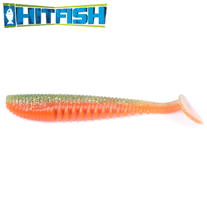 Ribby Shad 4 Мягкие приманки Hitfish Ribby Shad 4 R101 5шт