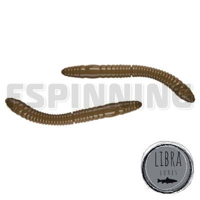 Мягкие приманки Libra Lures Fatty D Worm 55mm Tournament 038