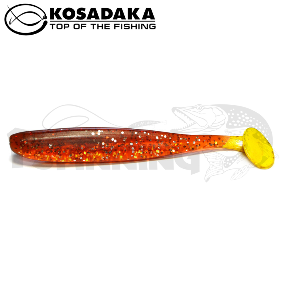 Wave Shiner 95 Мягкие приманки Kosadaka Wave Shiner 95mm #RAR 7шт
