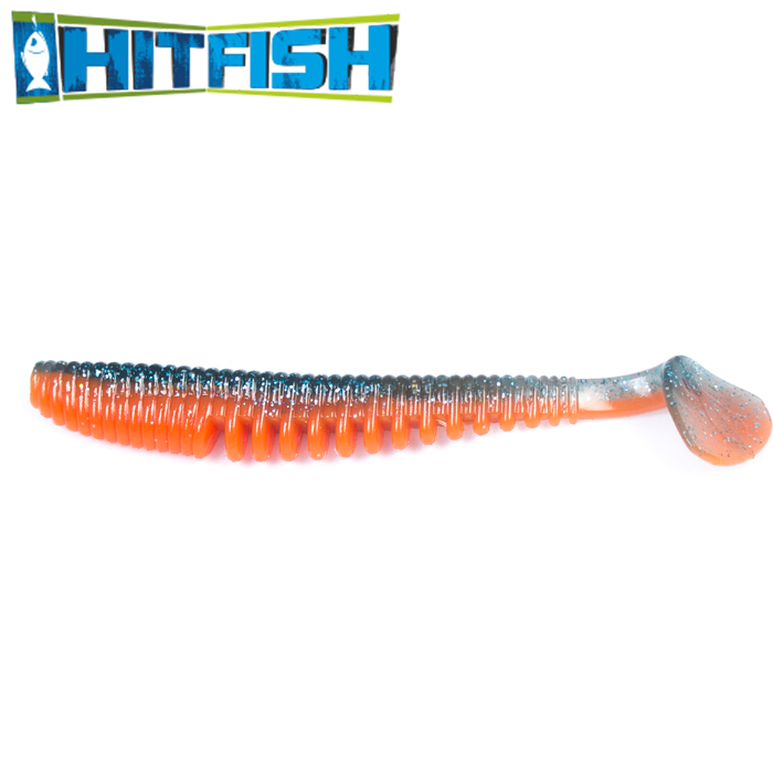 Ribby Shad 4 Мягкие приманки Hitfish Ribby Shad 4 R100 5шт