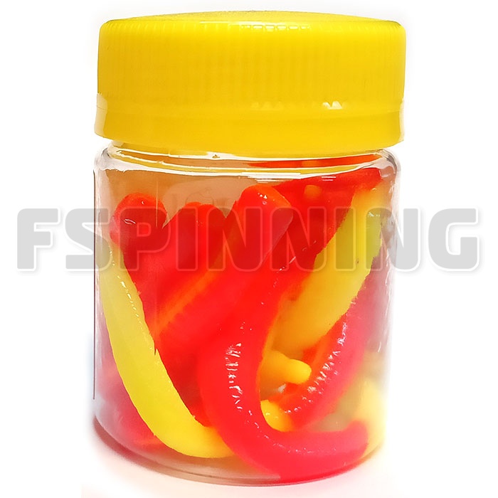 Силиконовые приманки Cool Place Бобриный Хвост 3.1 80mm сыр #pink lemon 7шт