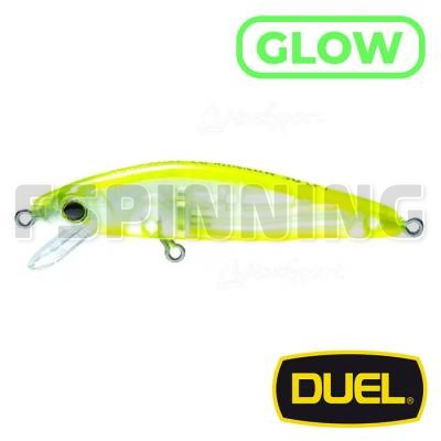 Воблер Duel Hardcore LG Minnow 50F LSCL Glow