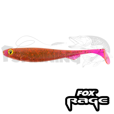 Мягкие приманки Fox Rage Slick Shad Bulk 110mm Ultra UV #raspberry