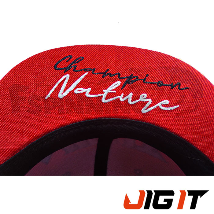 Кепка Jig It Snapback Champion Nature Black-Red - купить в интернет-магазине в Москве
