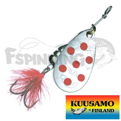 Блесна вращающаяся Kuusamo Kuf-Lippa 7gr #S-R - купить в Москве