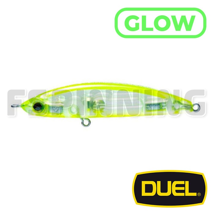 Воблер Duel Hardcore LG Sinking Pencil 50S LSCL Glow