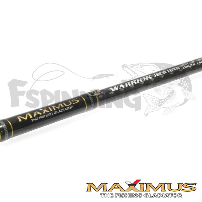 Спиннинг кастинговый Maximus Warrior Casting C 1.8m 80-180gr 18XXH - купить в интернет-магазине в Москве