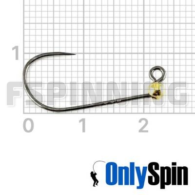 Форелевые джиг-головки OnlySpin Decoy AH-12 безбородые #4 0.4gr золото 3шт - купить в интернет-магазине в Москве
