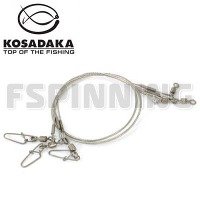 Поводки Kosadaka Professional 7700-32 7x7 30cm 28kg (3шт в уп) - купить в интернет-магазине в Москве
