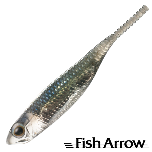 Мягкие приманки Fish Arrow Flash J 1 SW #105 Maiwashi/Silver 5шт
