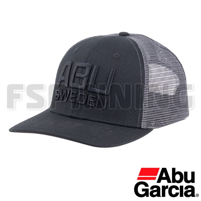 Бейсболка Abu Garcia 100 Years Original Trucker Hat One Size Black/Grey Mesh - купить в интернет-магазине в Москве
