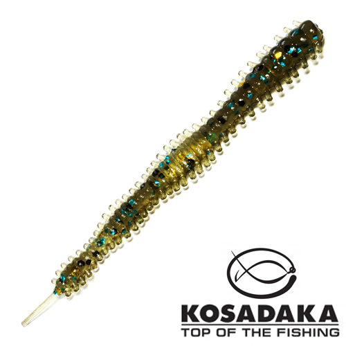 Мягкие приманки Kosadaka S-Liner Worm 55mm #DS 15шт - купить в Москве