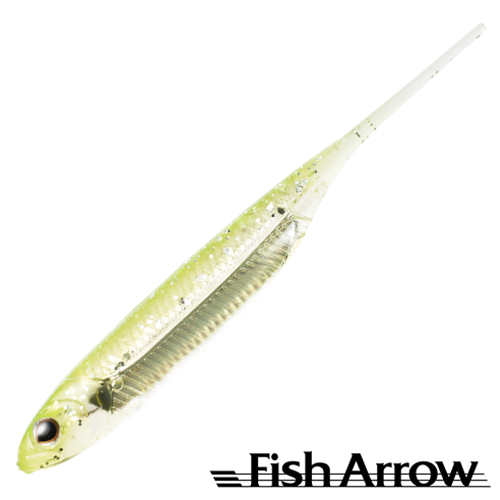Мягкие приманки Fish Arrow Flash J 4 SW #102 Chart/Silver 5шт