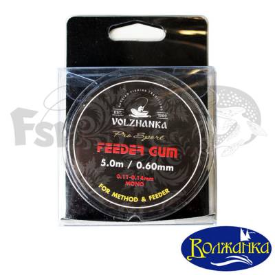 Фидергам Волжанка Feeder Gum 5m/0.6mm