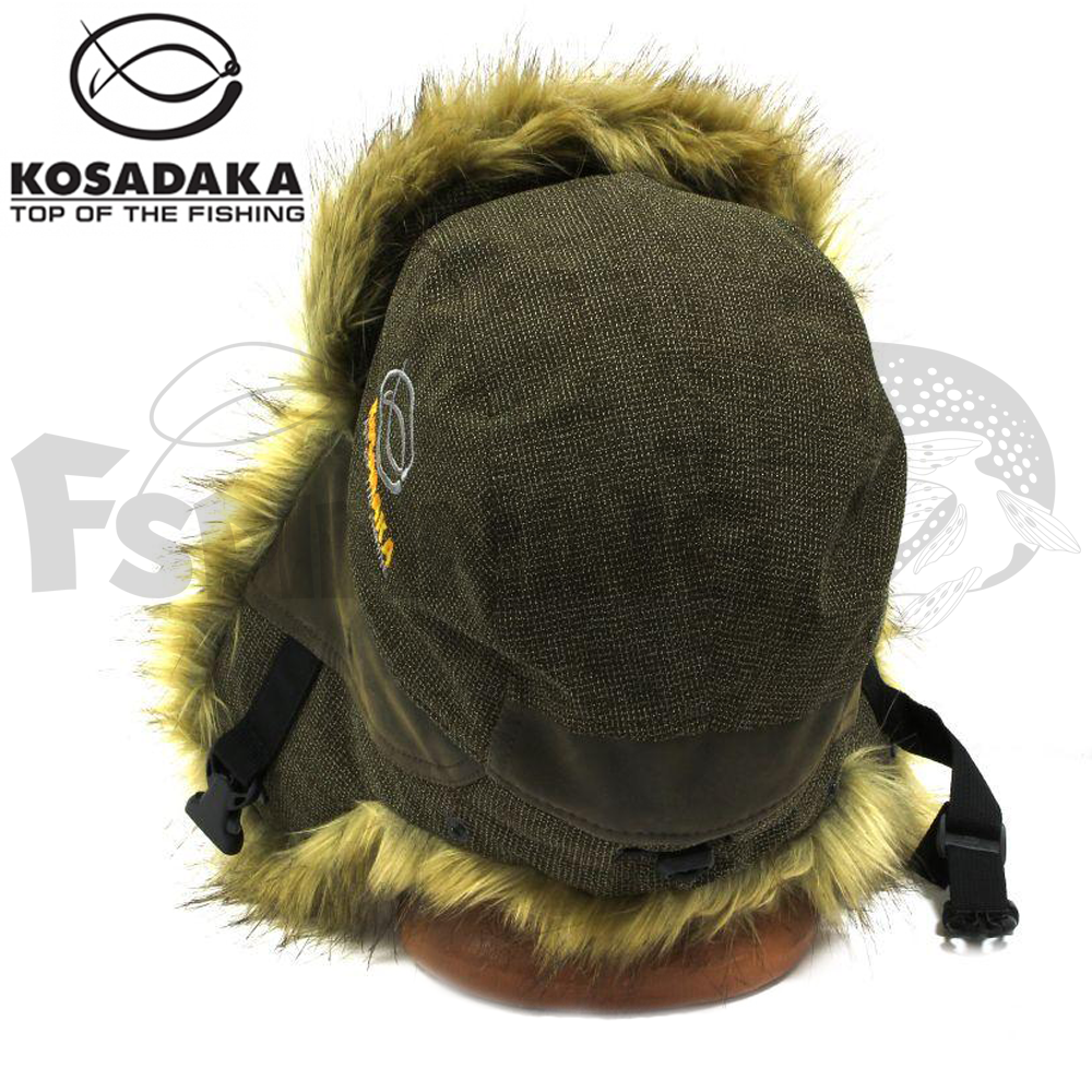 Шапка ушанка Kosadaka North Pole XL кевлар/мех волк - купить в интернет-магазине в Москве
