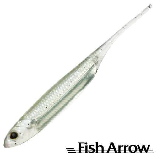 Мягкие приманки Fish Arrow Flash J 3 #21 White/Silver 7шт