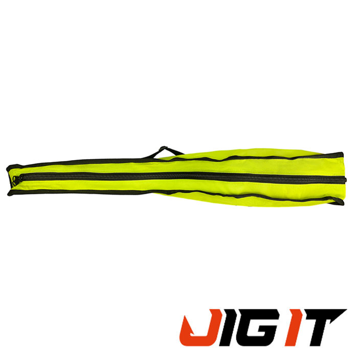 Чехол Jig It для зимних удилищ полужесткий 80cm Lime