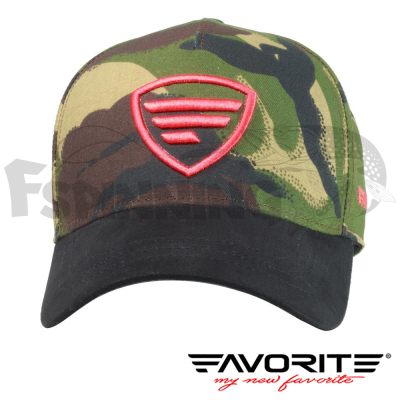 Кепка Favorite  Camo/Red Logo - купить в интернет-магазине в Москве
