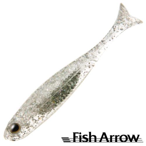 Мягкие приманки Fish Arrow Flash J Huddle 1 SW #111 Clear Holo/Silver 5шт