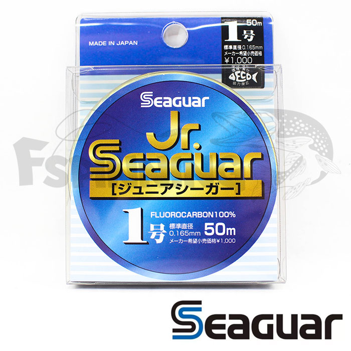Флюорокарбон Seaguar Fluoro Jr Seaguar 50m #1 0.165mm/1.8kg - купить в интернет-магазине в Москве