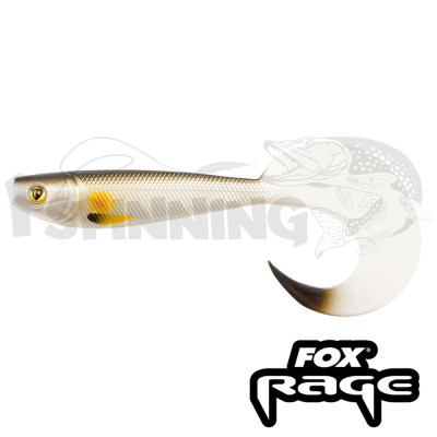 Мягкие приманки Fox Rage Pro Grub Bulk 80mm #silver baitfish