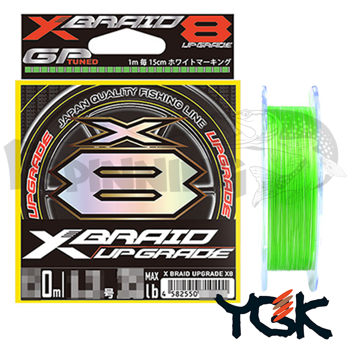 Шнур X-Braid Upgrade PE X8 200m green #1 0.165mm/9.9kg - купить в интернет-магазине в Москве