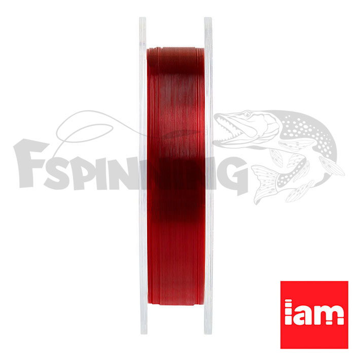 Леска Iam Starline 50m Red 0.128mm 2.1kg - купить в интернет-магазине в Москве