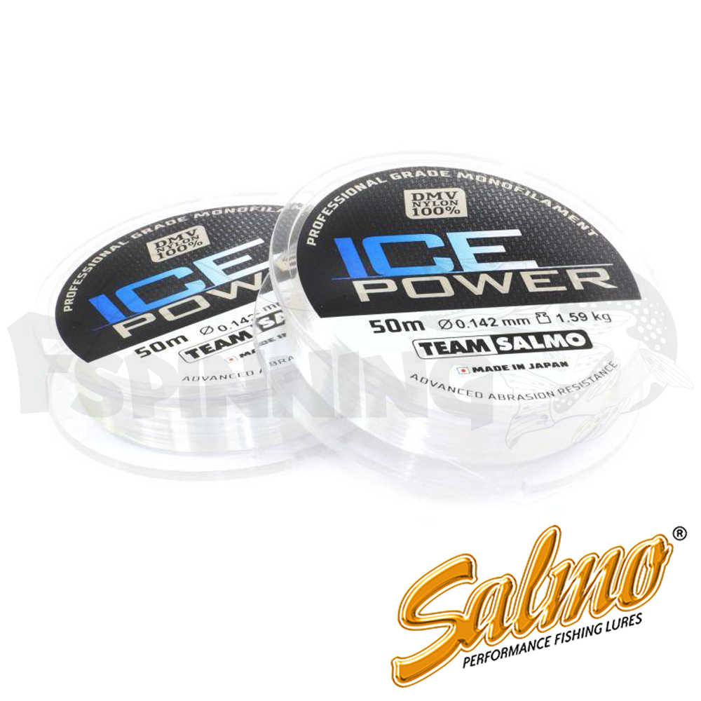 Леска Salmo Ice Power 50m 0.142mm/1.59kg - купить в интернет-магазине в Москве