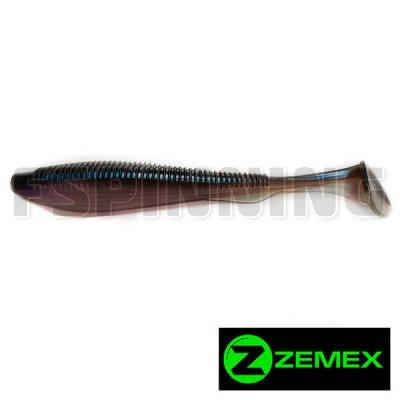 Силиконовая приманка Zemex Moby 5" LS02, 4 шт.