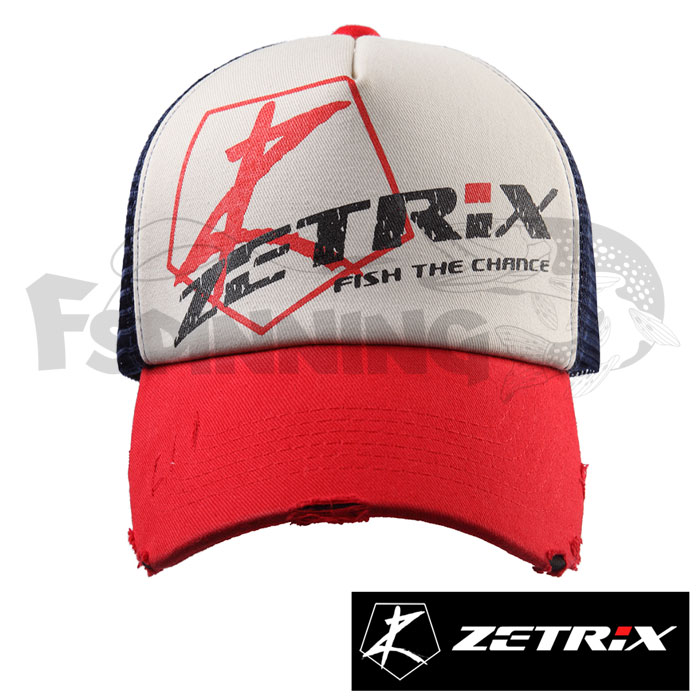 Бейсболка Zetrix Cap ZC-1602 Red Beak/Nany Mesh - купить в интернет-магазине в Москве

