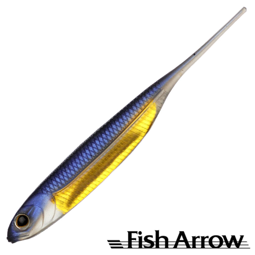 Мягкие приманки Fish Arrow Flash J 3 #16 Problue/Gold 7шт