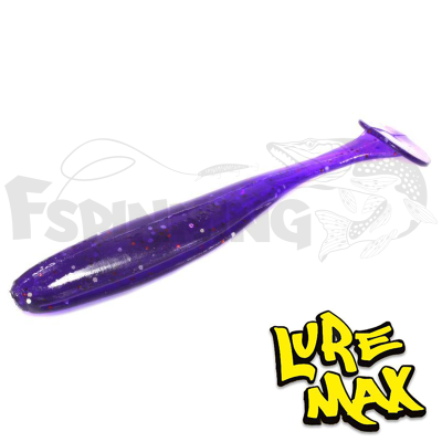 Мягкие приманки LureMax Slim Shad 4.5 #021 Deep Purple 5шт