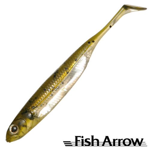 Мягкие приманки Fish Arrow Flash J Shad 5 #02 Wm/Silver 3шт