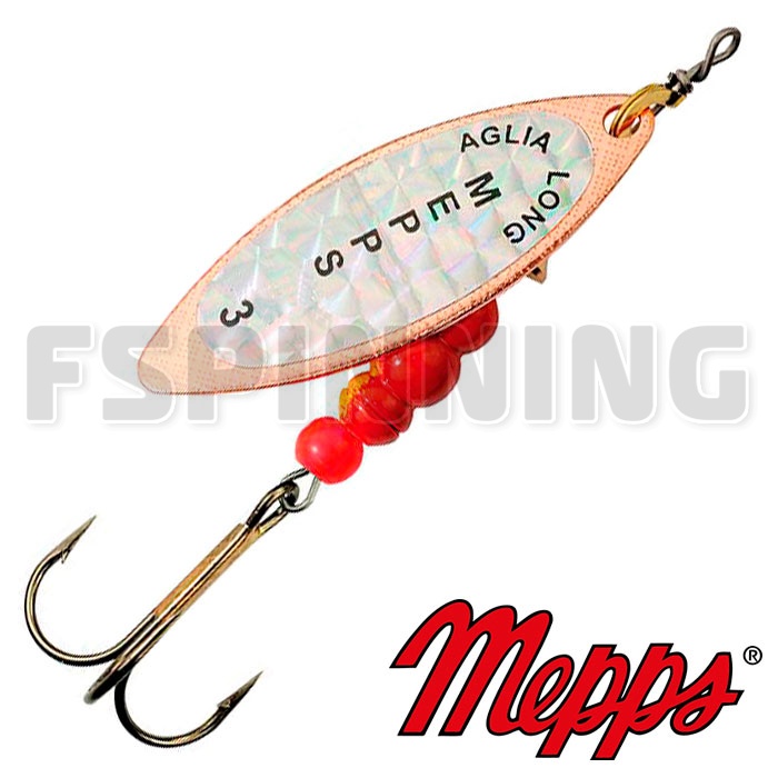 Блесна Mepps Aglia Long Rainbo 3 11.5gr CU