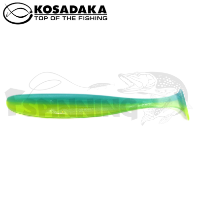 Wave Shiner 95 Мягкие приманки Kosadaka Wave Shiner 95mm #LBS 7шт