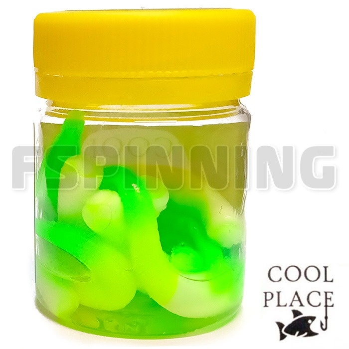 Cool Place Бобриный Хвост 3.1 Stretch Floating 80 мм сыр #white lemon green