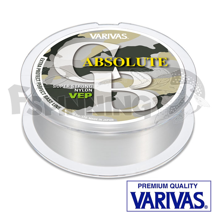 Absolute CB Nylon 100m Леска Varivas Absolute CB Nylon 100m 0.235mm 3.6kg