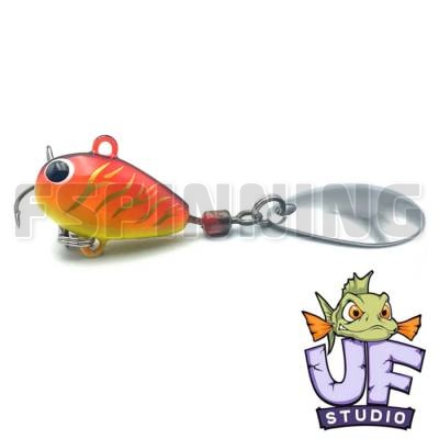 Тейл-спиннер UF Studio Hurricane Super 28gr #Fire Tiger