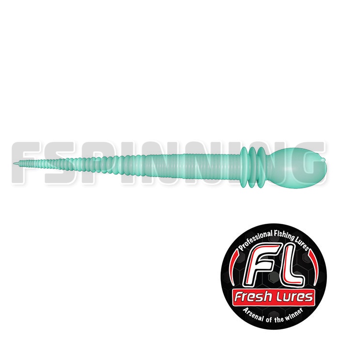 Мягкие приманки Fresh Lures Kasper 2.4 сыр 500 glow 10шт