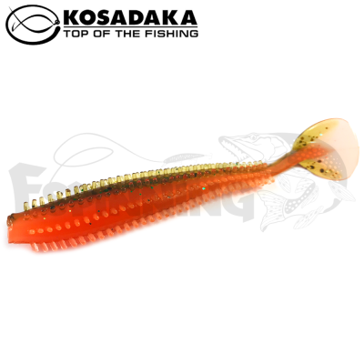 Мягкие приманки Kosadaka Spikey Shad 120mm #DM 4шт - купить в Москве