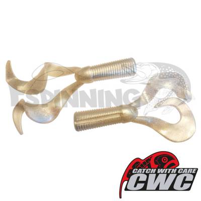 Хвост для бактейла CWC Miuras Mouse Big 50gr White Pearl