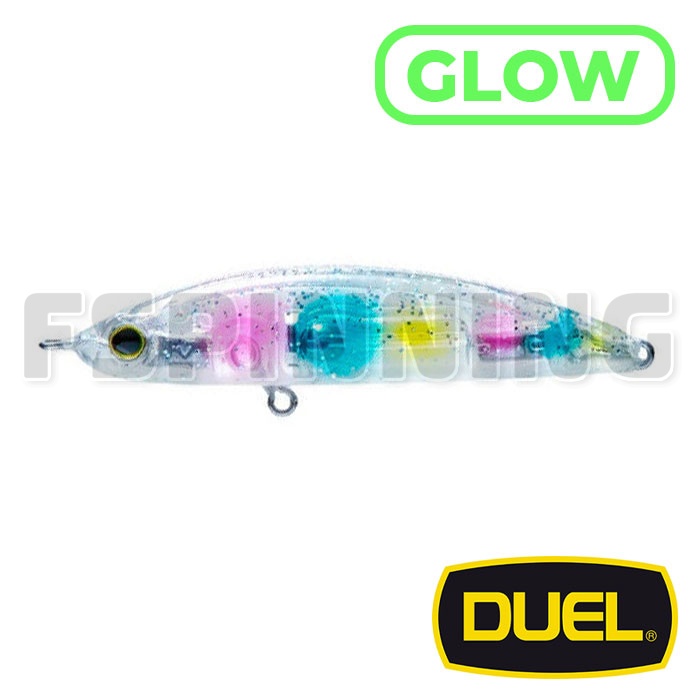 Воблер Duel Hardcore LG Sinking Pencil 50S LSCA Glow