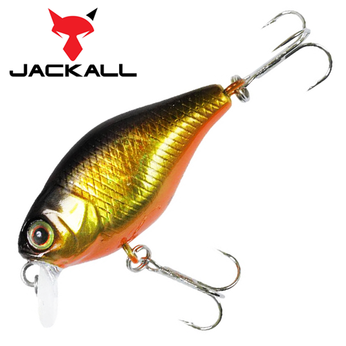 Воблер Jackall Chubby 38 Silent 4,2gr #hl gold & black